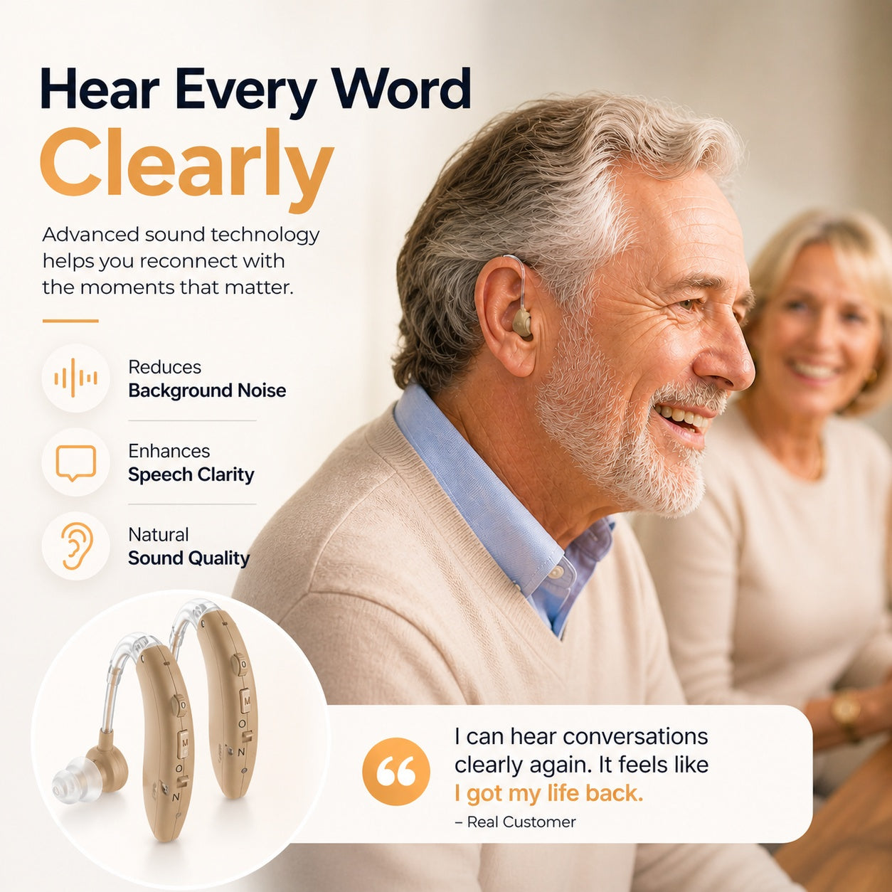 Audenora™ Smart Hearing Aids