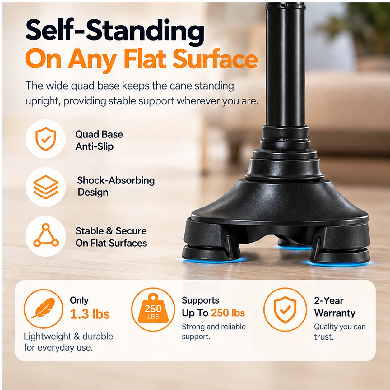 Audenora™ Smart Walking Cane