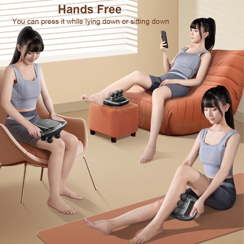 ProRelief™ 6 - in - 1 High - Frequency Muscle Massager - Vistonear - Advance The Future