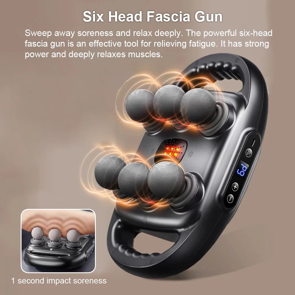 ProRelief™ 6 - in - 1 High - Frequency Muscle Massager - Vistonear - Advance The Future