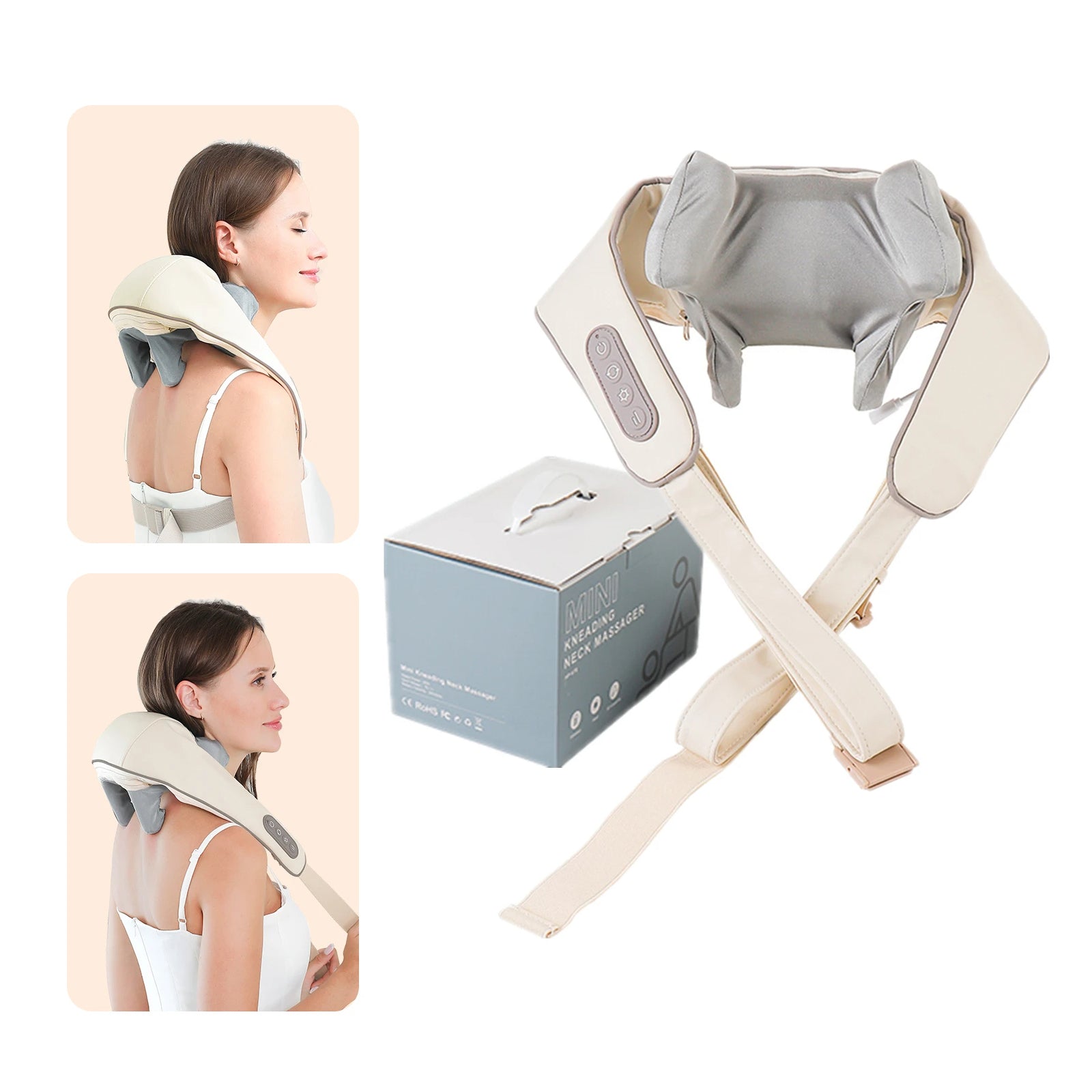Vistonear™ FlexiEase Wireless Neck & Shoulder Massager - Vistonear - Advance The Future