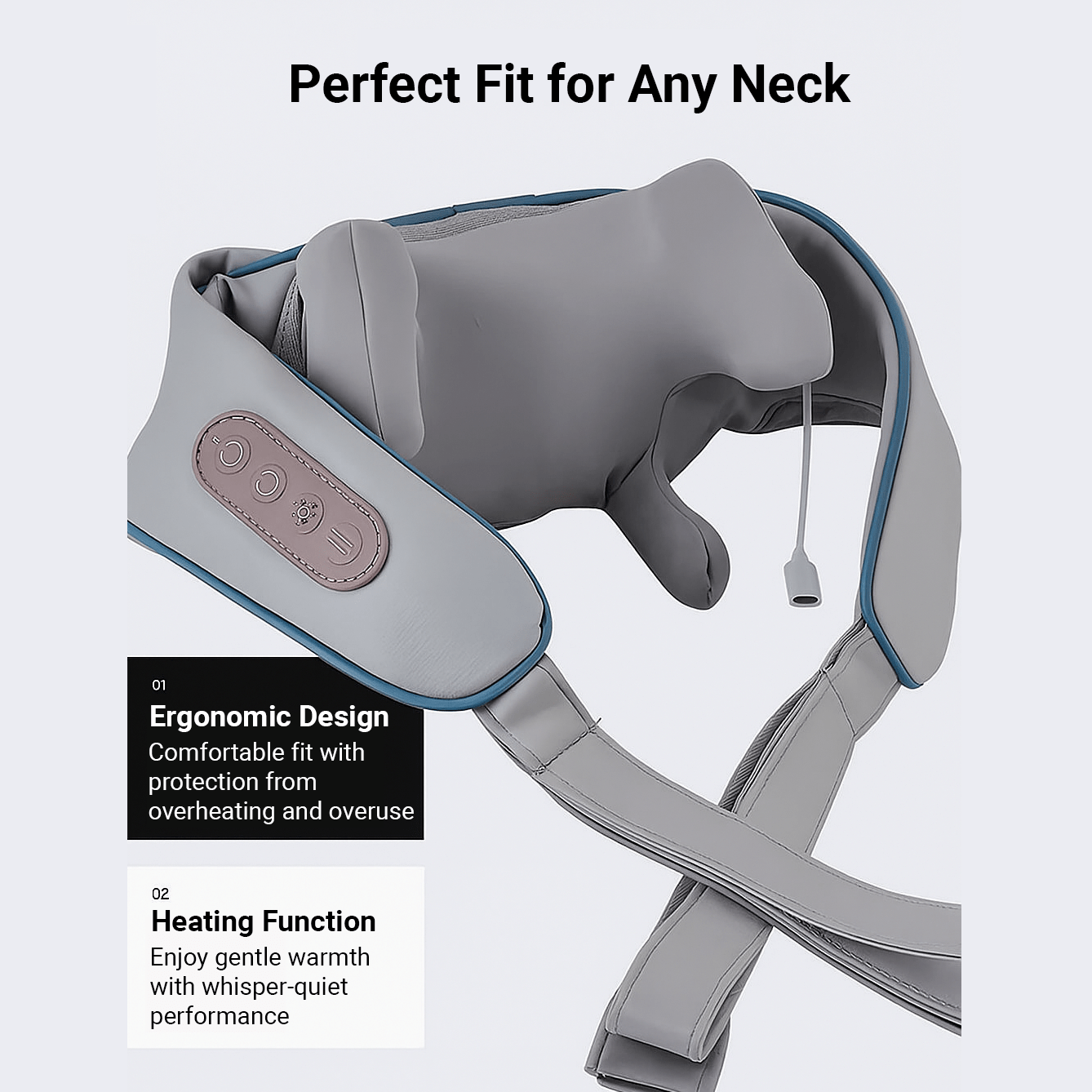 Vistonear™ FlexiEase Wireless Neck & Shoulder Massager - Vistonear - Advance The Future